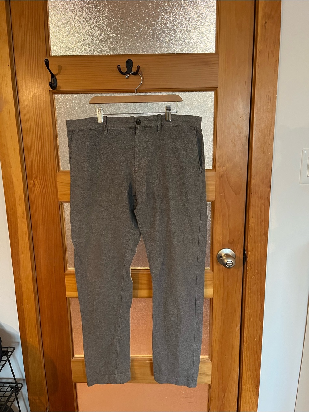 J Crew Factory men’s grey chinos